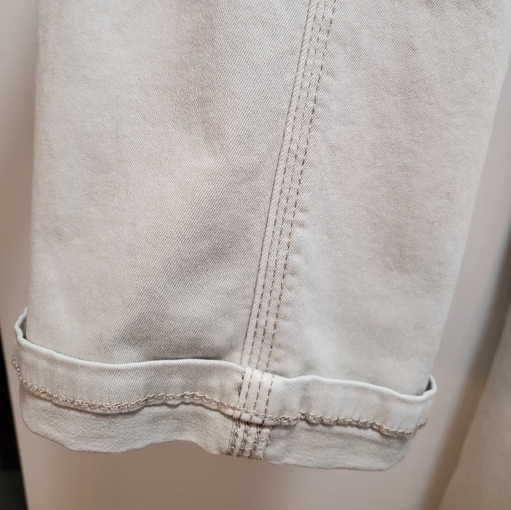Lila Ryan Chino pants, Size 14, Stone color - Picture 7 of 8